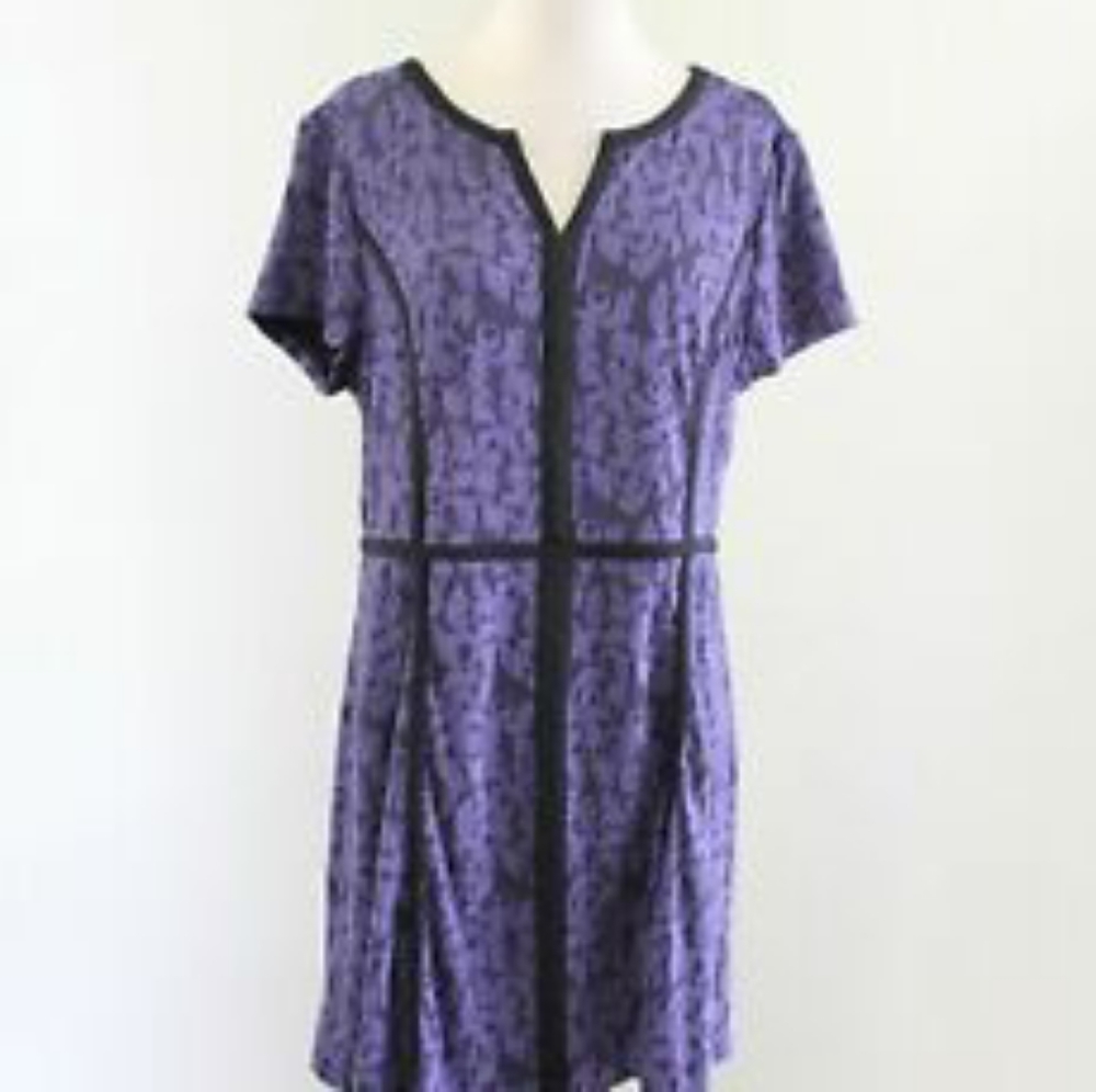 Loft Lace A-Line Dress